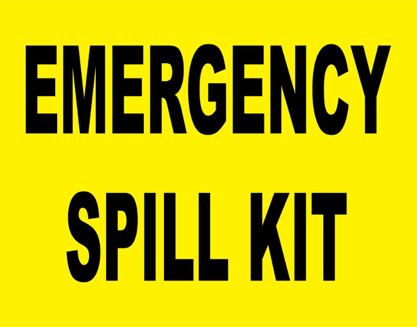 an emergency spill kit