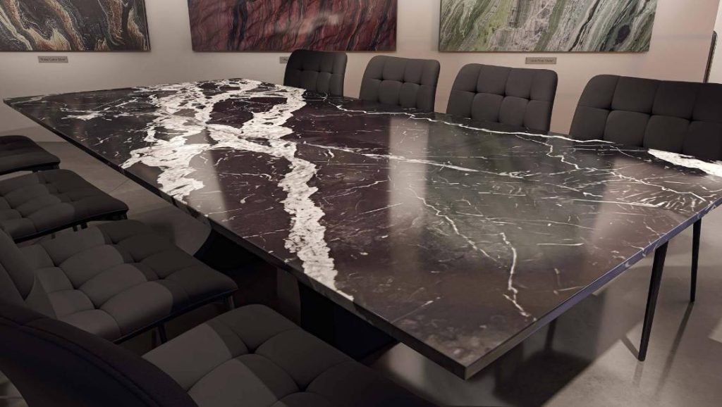 stone dining tables