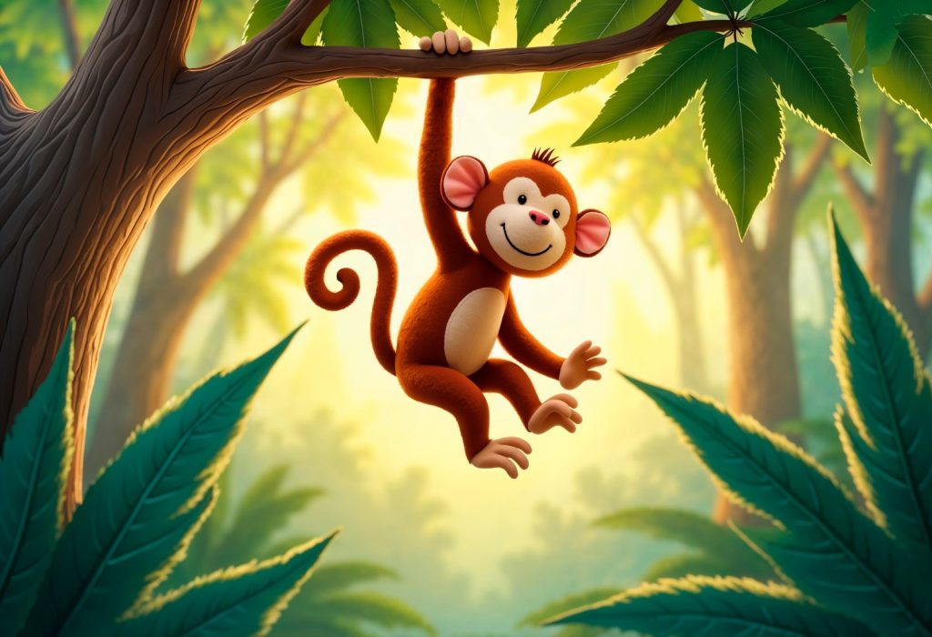 monkey paint by numbers